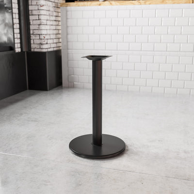 18'' Round Restaurant Table Base with 3'' Dia. Table Height Column - View 2