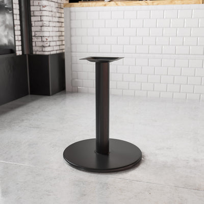 24'' Round Restaurant Table Base with 4'' Dia. Table Height Column - View 2