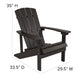 Slate Gray |#| Star & Moon Fire Pit with Mesh Cover & 2 Slate Gray Poly Resin Adirondack Chairs