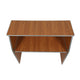 Maple Woodgrain |#| 4' Maple Laminate Foldable Portable Event Bar - Catering/Bartender Bar