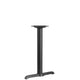 5inch x 22inch Restaurant Table T-Base with 3inch Dia. Table Height Column