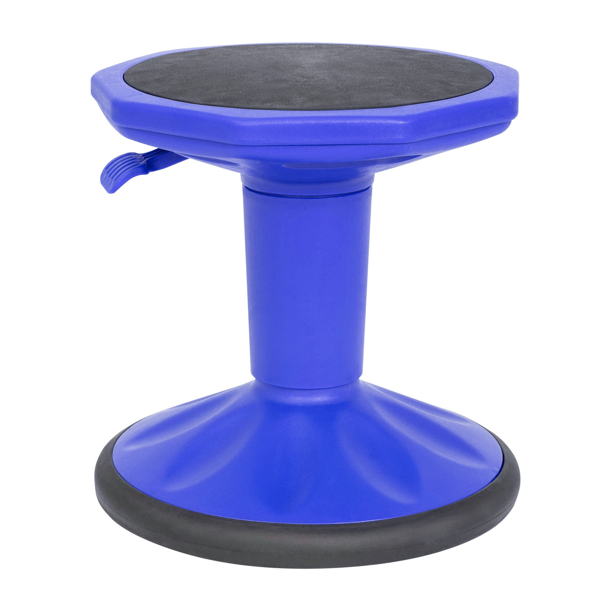 Blue |#| Kids Adjustable Height Active Learning Stool for Classroom and Home in Blue