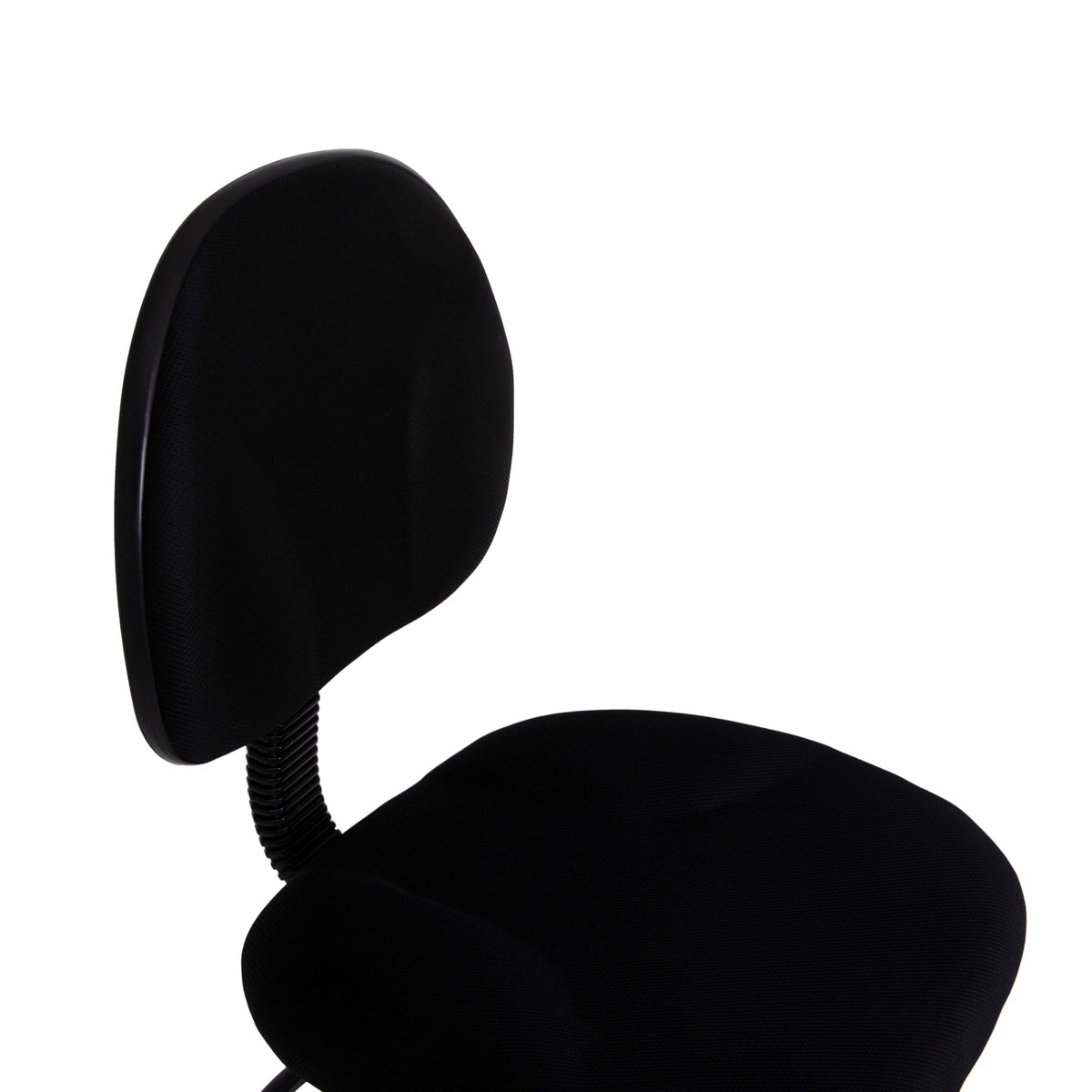 Black |#| Black Fabric Drafting Chair (Cylinders: 22.5inch-27inchH or 26inch-30.5inchH)