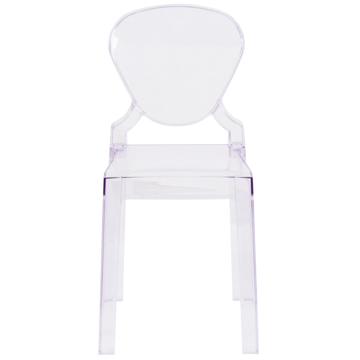 Ghost Chair with Tear Back in Transparent Crystal - Wedding Chairs