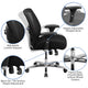 24/7 Intensive Use Big & Tall 500 lb. Rated Black Mesh Ergonomic Office Chair