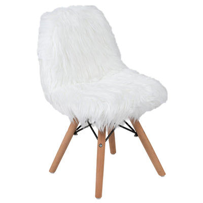 Kids Shaggy Dog Accent Chair - View 1