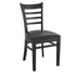 Ladder Back Wooden Restaurant Chair