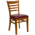 Ladder Back Wooden Restaurant Chair