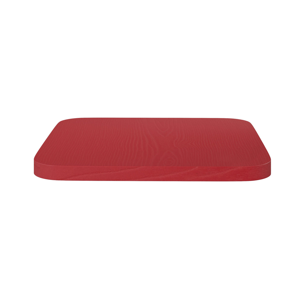 Red |#| All-Weather Polystyrene Seat for Colorful Metal Stools and Chairs - Red