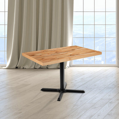 Rectangle Butcher Block Style Table Top - View 2