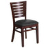 Slat Back Wooden Restaurant Chair