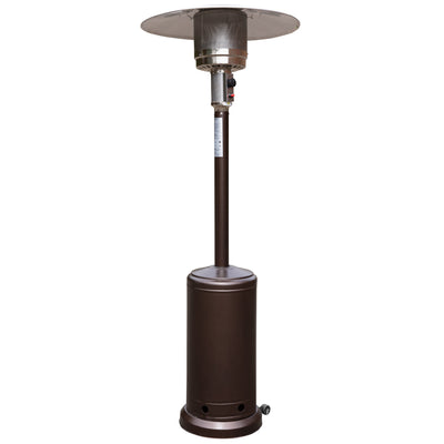 Sol Patio Outdoor Heating-Stainless Steel 40,000 BTU Propane Heater with Wheels for Commercial & Residential Use-7.5 Feet Tall - View 1